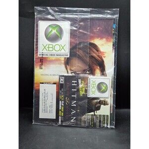 OFFICIAL XBOX MAGAZINE OXM MAY 2006 #57 SEALED W/ DEMO DISC 57 HITMAN
